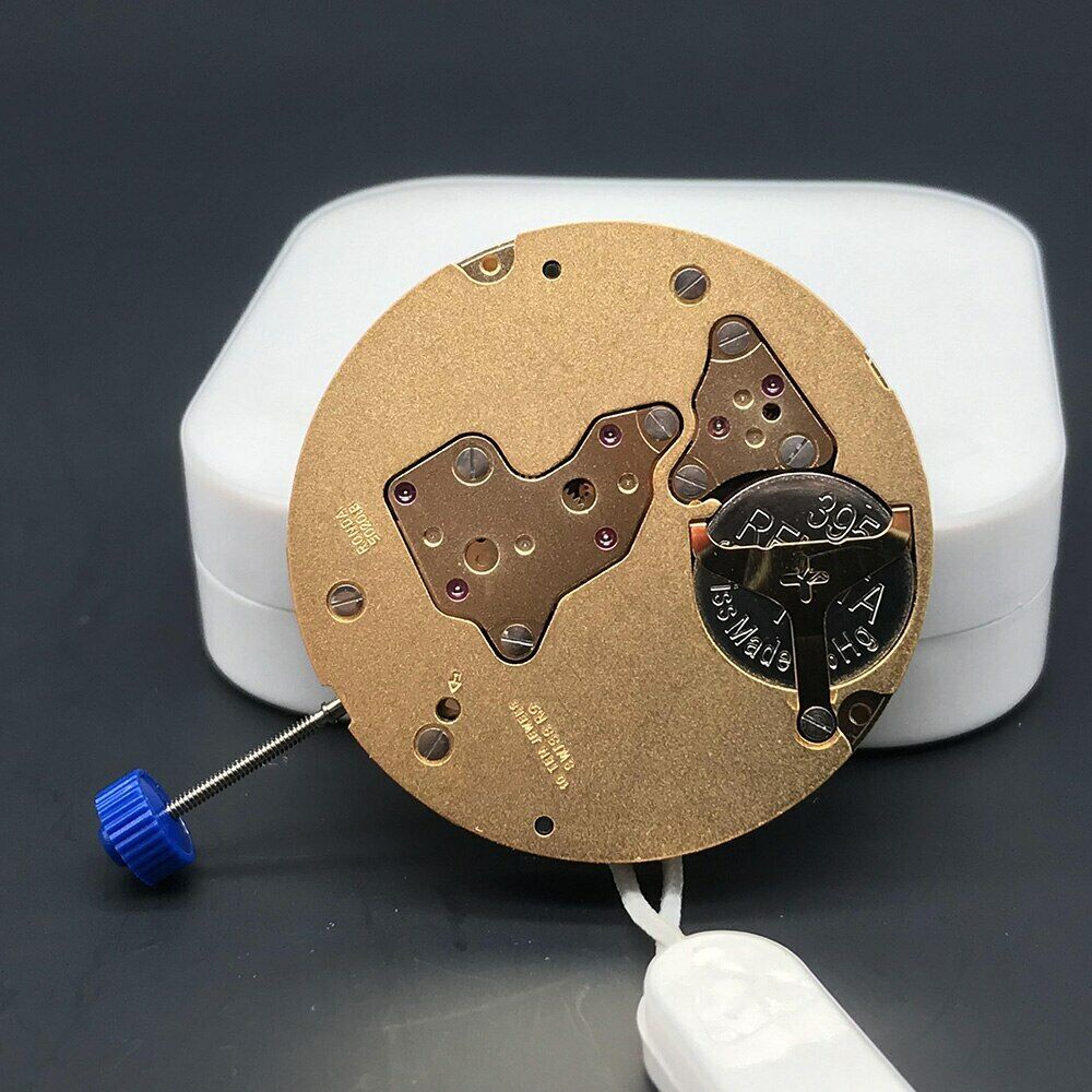 5020.B Original Swiss Made Golden 10 Jewels Ronda Quartz Watch Movement