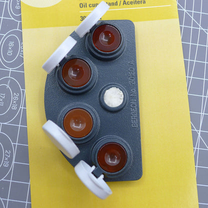 Bergeon 30180-A watch oil dip oiler stand, Swiss Made die-cast design for precise lubrication.