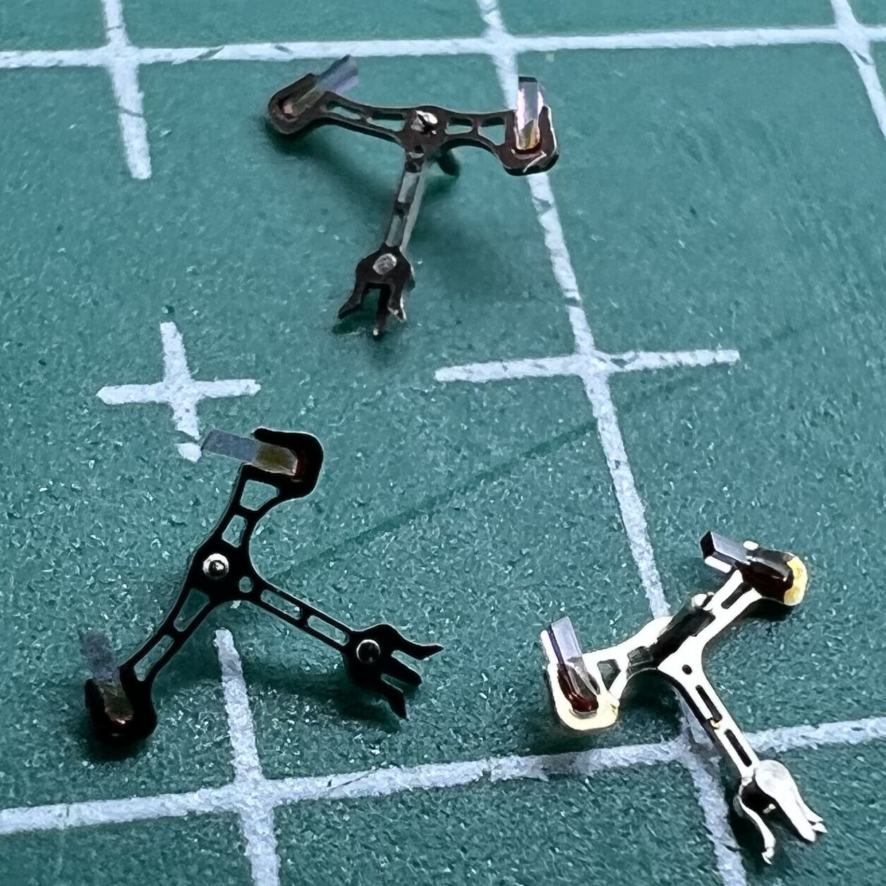 Replacement pallet fork for NH35 NH36 watch movement, ensuring precise timekeeping accuracy.