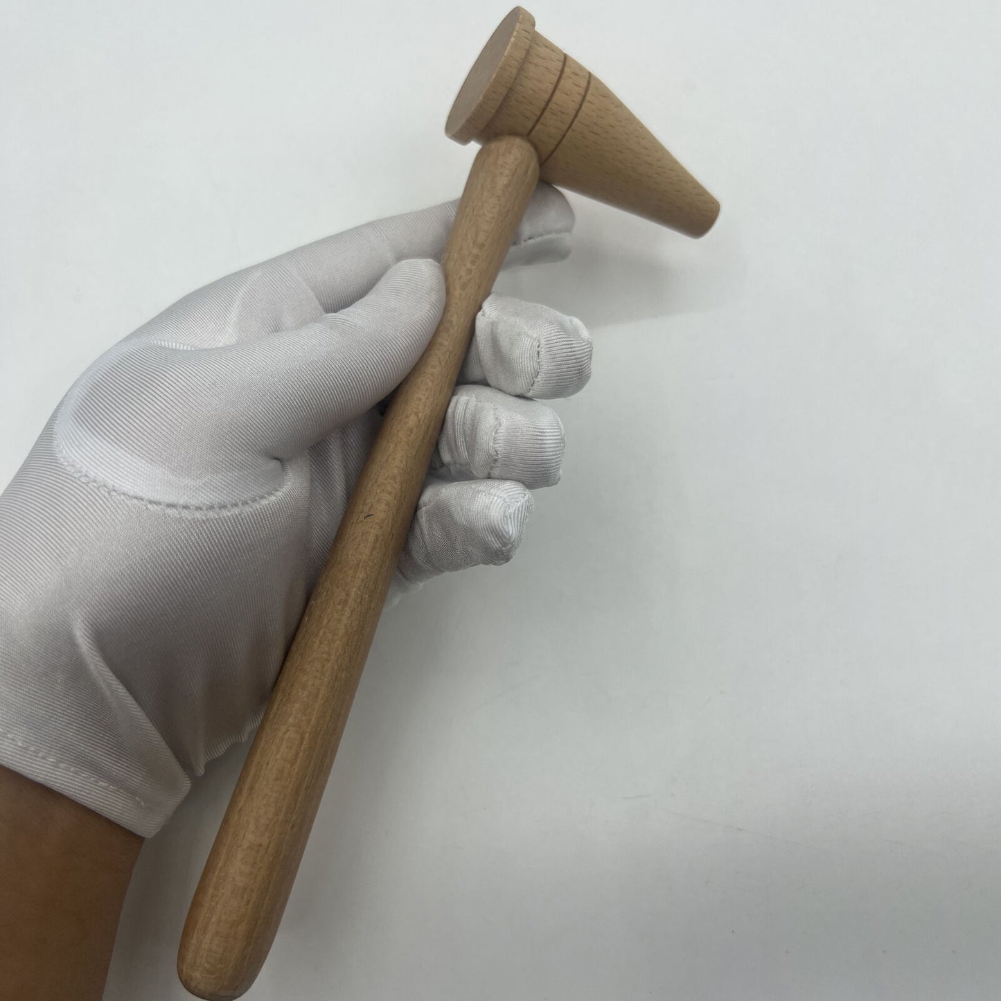 Swiss Made Bergeon 1447 boxwood mallet hammer for precise watch bracelet pin replacement and repairs