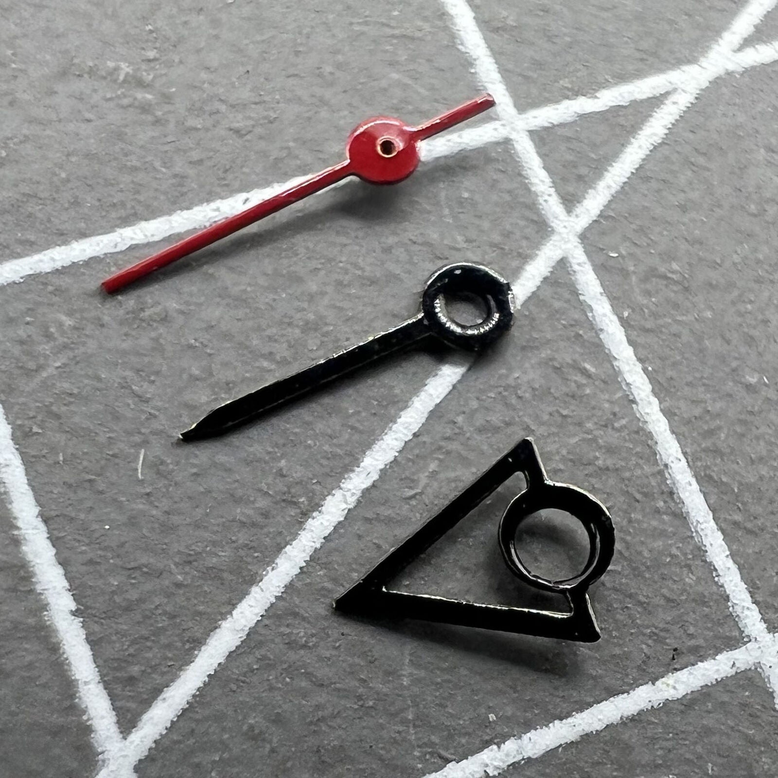 NO.1287 watch hands set for Miyota 2035 movement, sizes 7mm/6mm/5mm, precise repair parts.