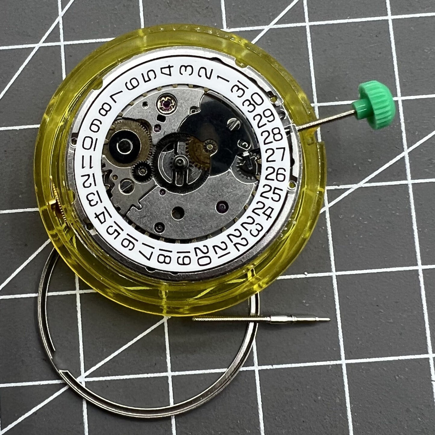 Swiss ETA 2824-2 mechanical movement by V8, precise watch accessory for accurate timekeeping.