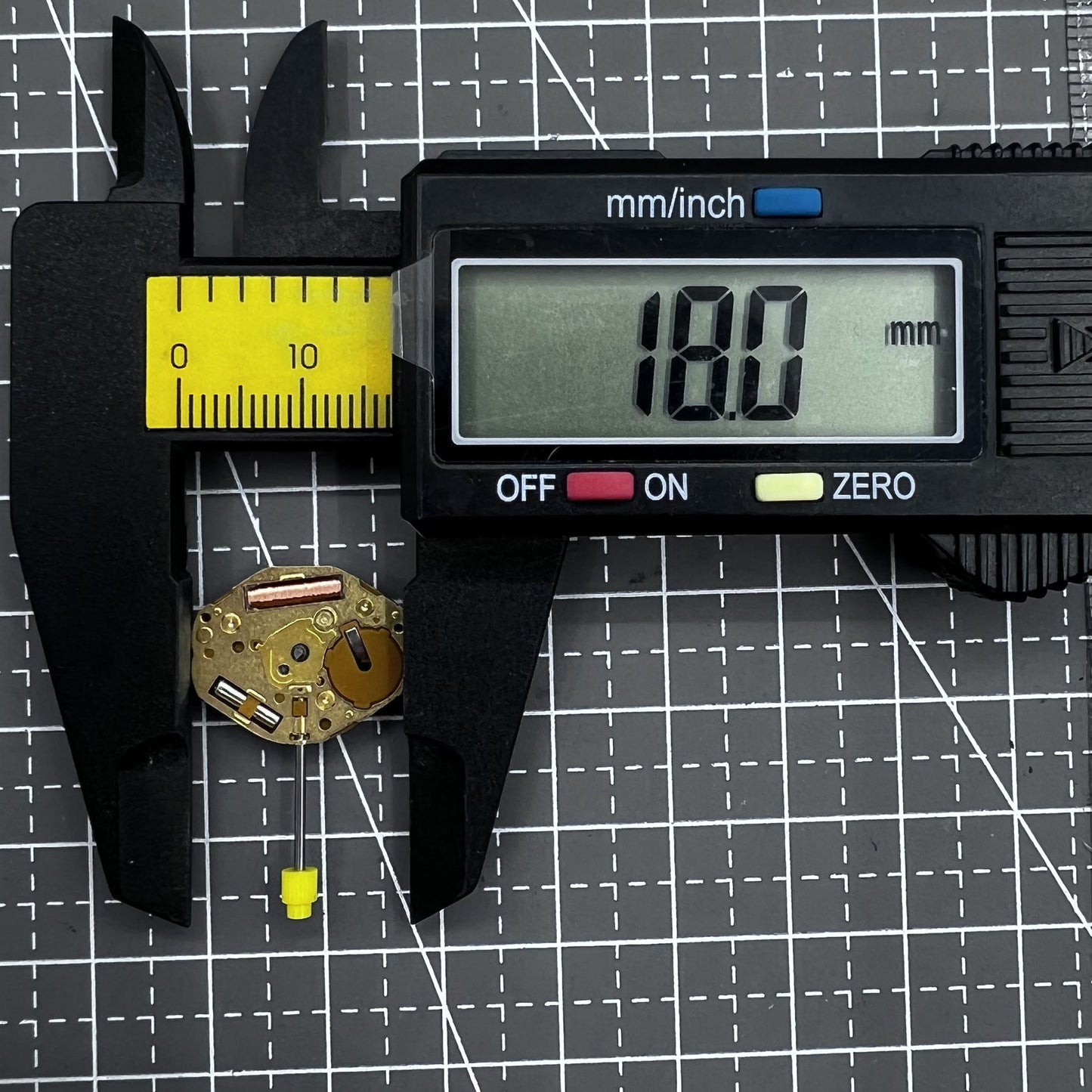 2 Stück Goldenes Japan Miyota GL20 Quarzuhrwerk mit 2 Zeigern