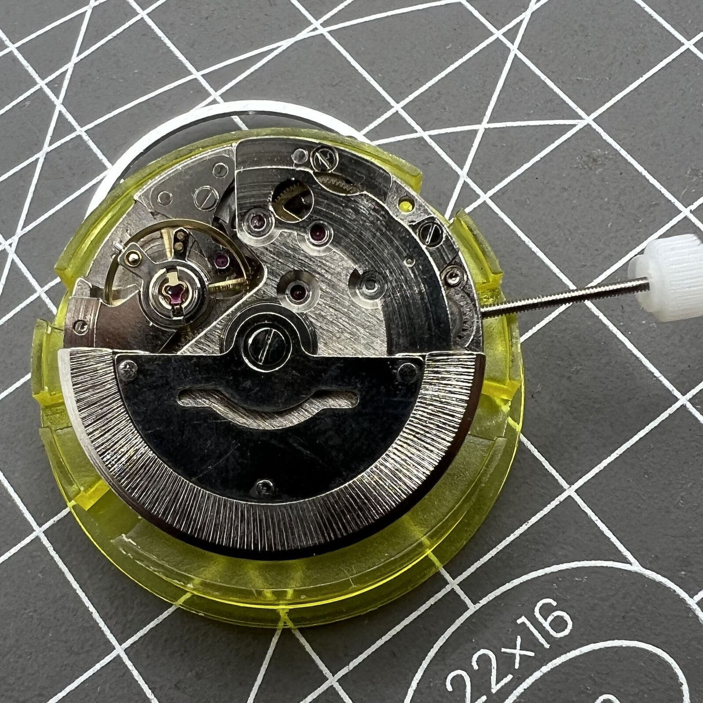 2813 automatic mechanical watch movement with day-date function for precise repairs.