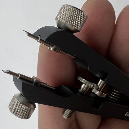 Bergeon 6825-PF spring bar pliers for precise watch bracelet removal and adjustment tool.