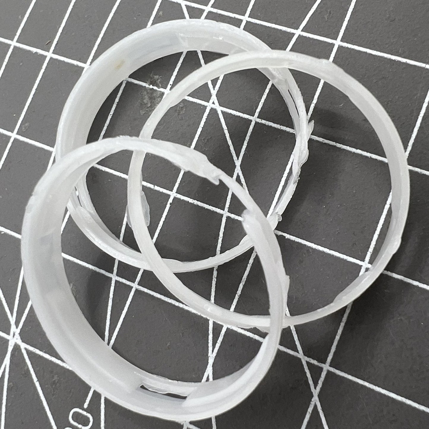 1. 24mm watch case spacer ring for Miyota 2105 movement, secure fitting accessory.  