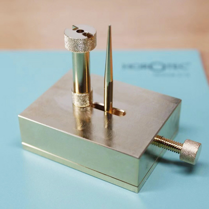 Brass Watch Repair Movement Tool Adjustable Balance-cock Support with Dust Cover