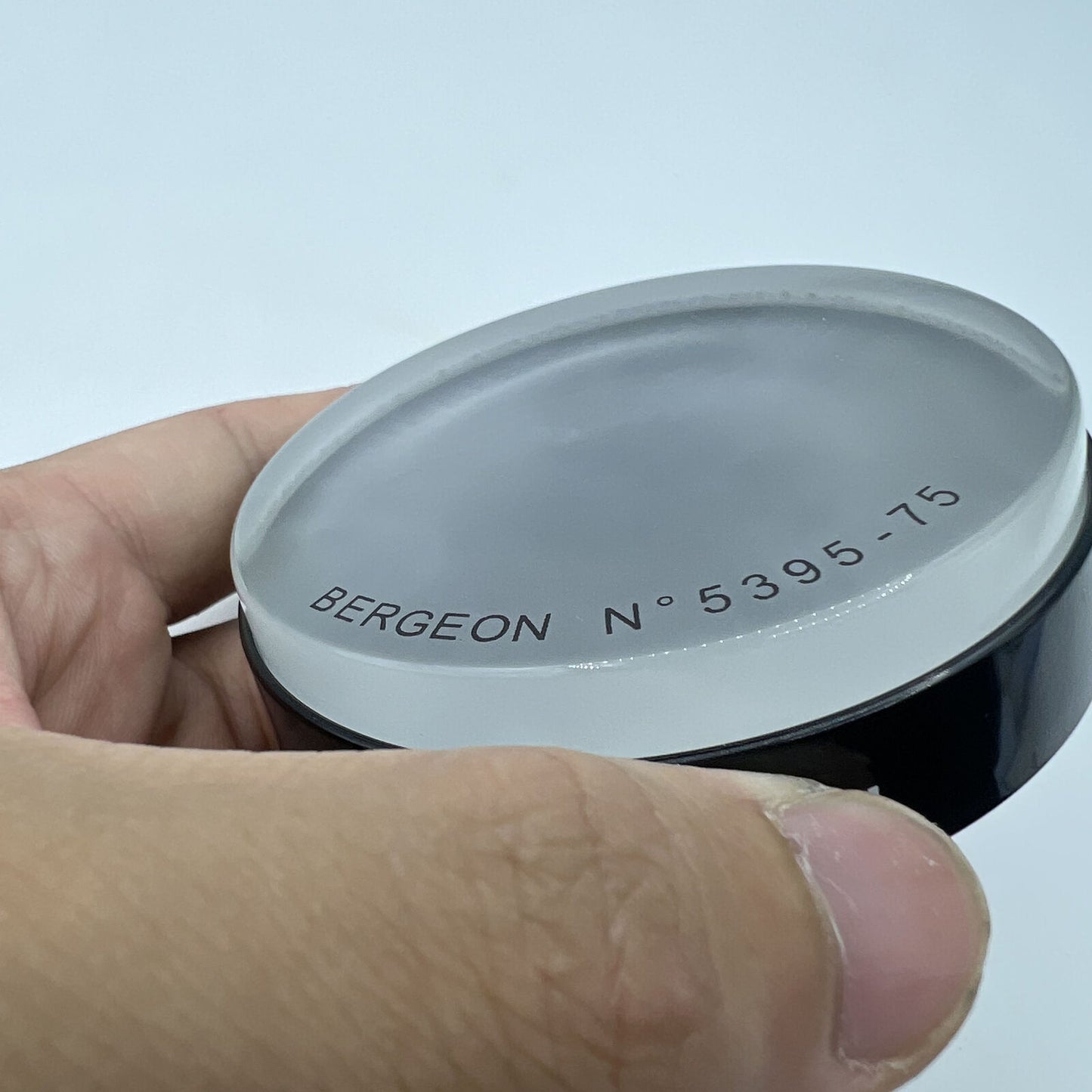 Swiss Bergeon 5395-75 durable 75mm watch casing cushion for secure, precise watch repairs and maintenance