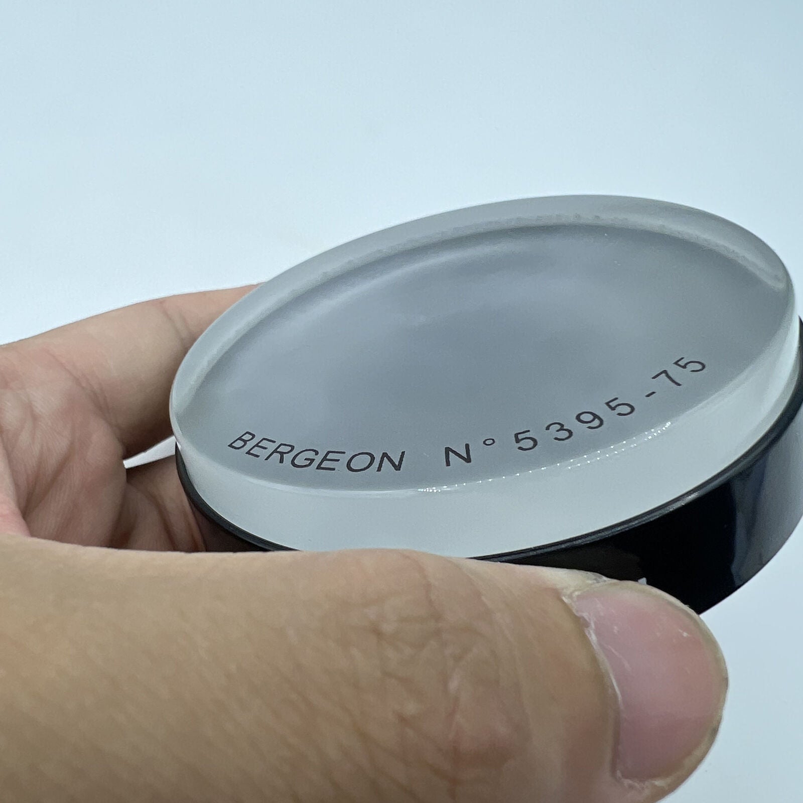 Swiss Bergeon 5395-75 durable 75mm watch casing cushion for secure, precise watch repairs and maintenance