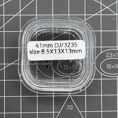13,5 mm silberne Uhrzeiger, generisch für 3230 3235 mechanisches Uhrwerk Datejust 