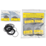 0.5-0.9mm Thickness Waterproof Rubber O-Ring Seal Gasket For Watch Back Case