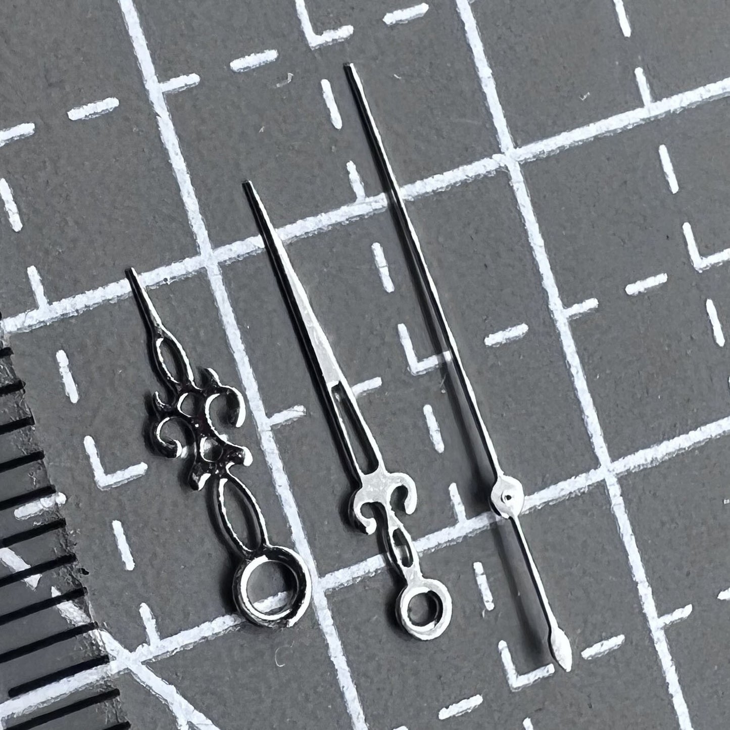 2 Sets Lochförmige Schneeflocken Zeiger Ohne Leuchtmasse Für H35 36 H38 H72