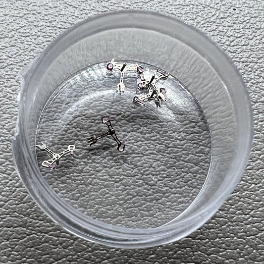 5 Stück Gabeln für Paletten passend für NH35 NH36 Uhrwerk