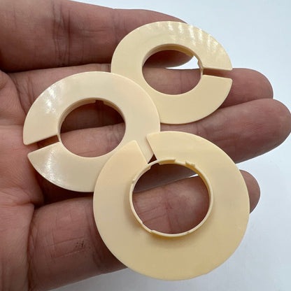 Watch case cushion mount spacer ring for ETA956.112/956.032 movement, durable replacement part.