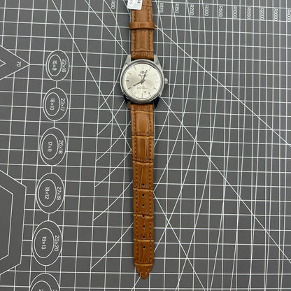 32mm Chunlan manual mechanical watch with silver dial and 17 jewel movement.