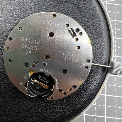 ETA G10.212 Watch Quartz Movement 3 Hands Date At 6