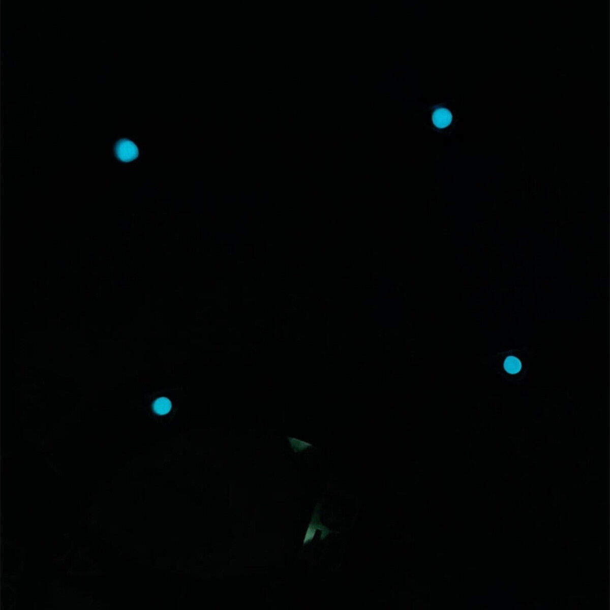 Ceramic blue luminous 38.5mm bezel ring for Conquest watch, enhancing style and durability.