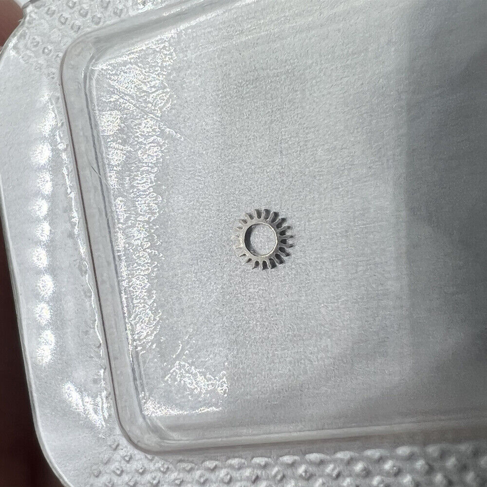 Small date corrector wheel for ETA 2892 movement repair, precision watch part.