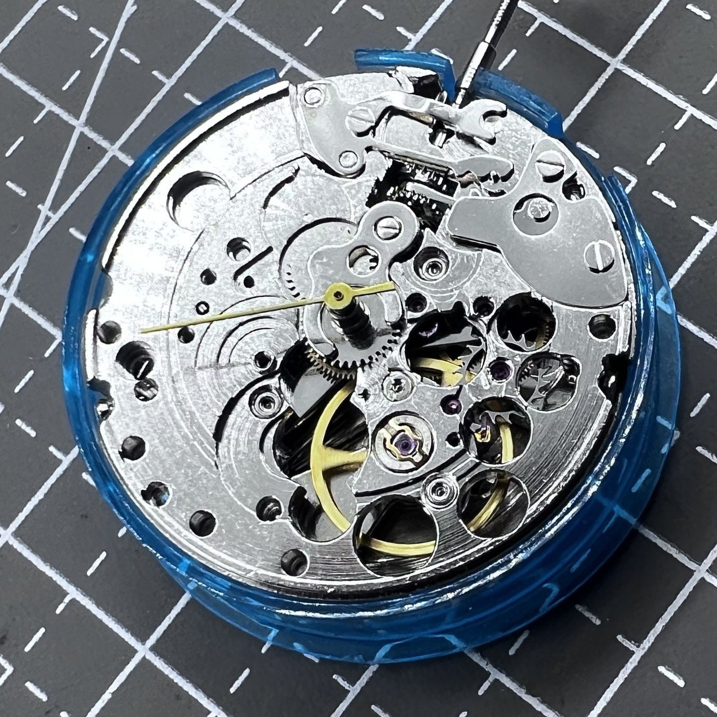 Automatisches mechanisches Uhrwerk Tianjin ST16 Silber Hollow