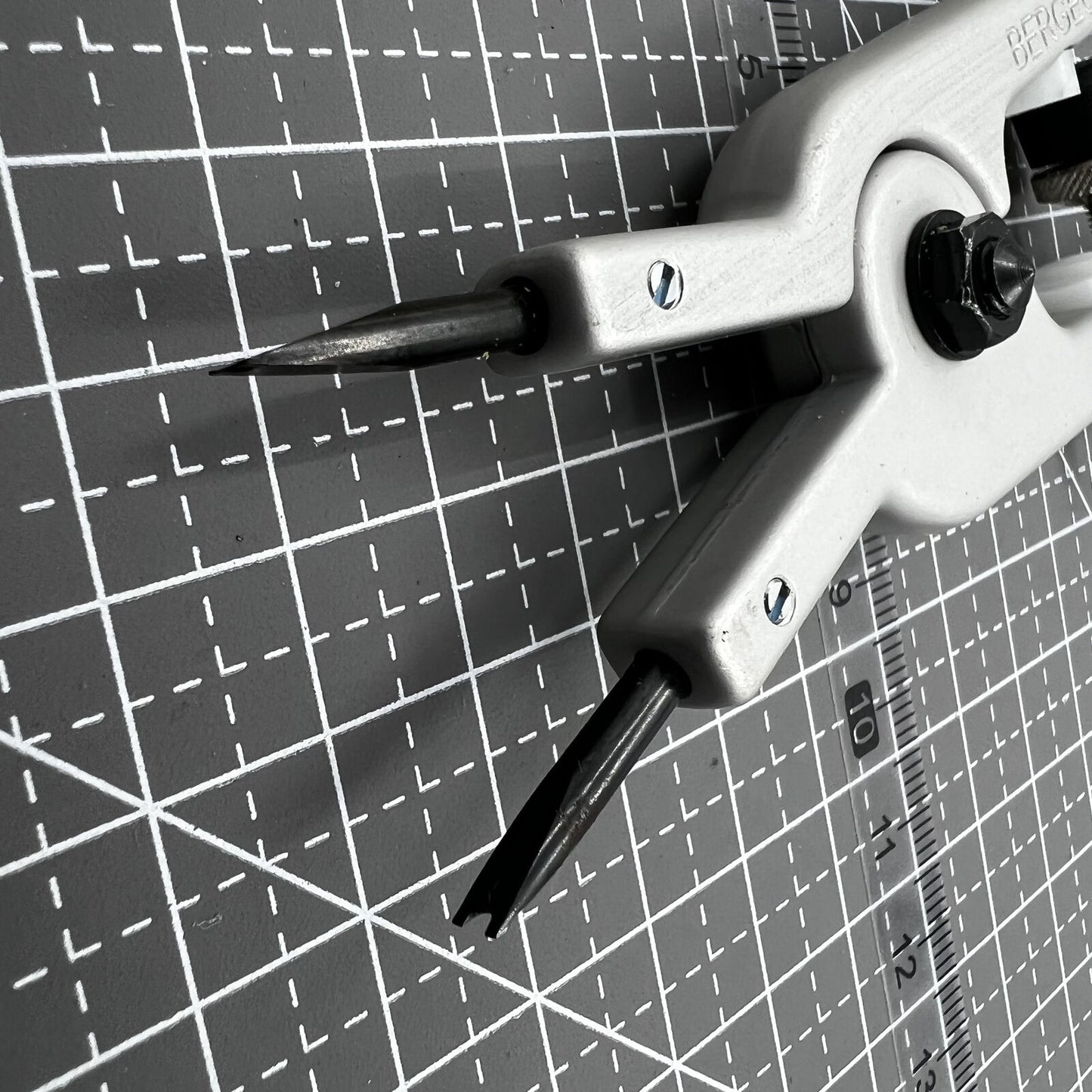 Swiss Bergeon 6618 spring bar plier tool for precise watch strap adjustments and repairs.