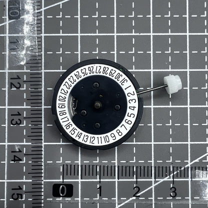 Swiss ETA804.192 Quartz watch movement with date display at 6 o'clock for precise timekeeping