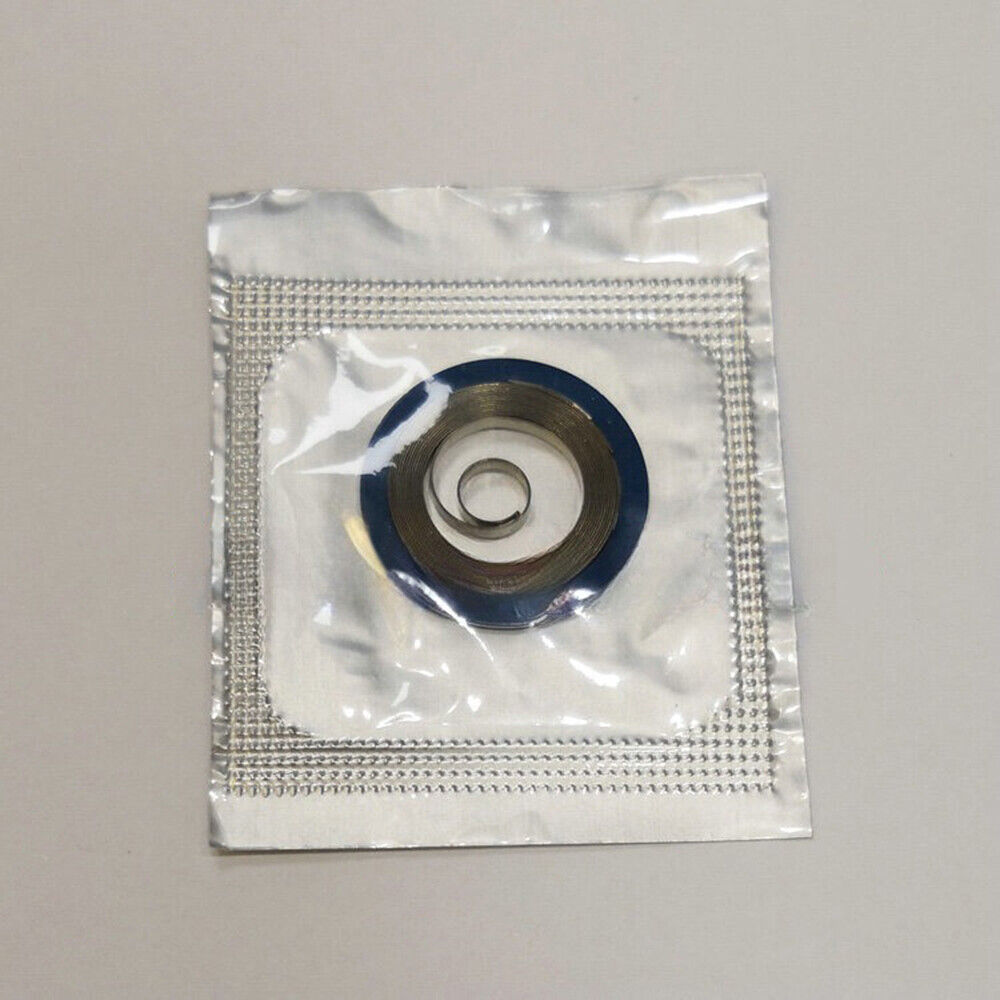Watch mainspring for ETA 6497-1 6497-2 mechanical movement, durable replacement part.