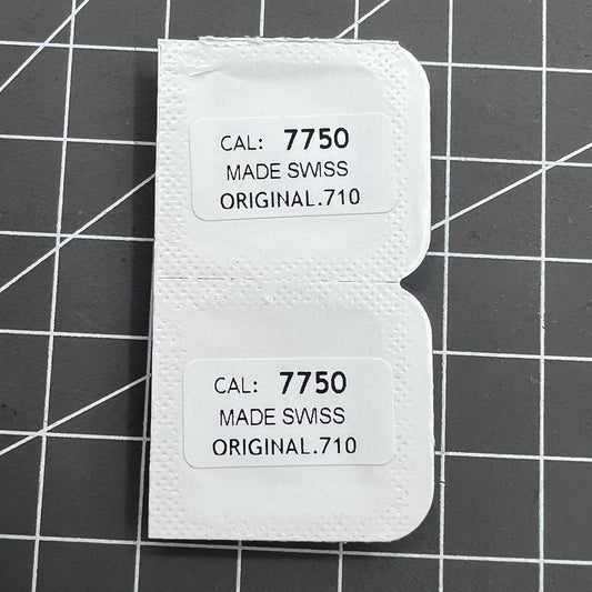 Pièces de rechange pour fourche à palette réf. 710, adaptées au mouvement <tc>ETA</tc> 7750