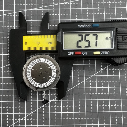Automatikwerk Miyota 9130 Mechanisch Datum bei 6 Uhr Position