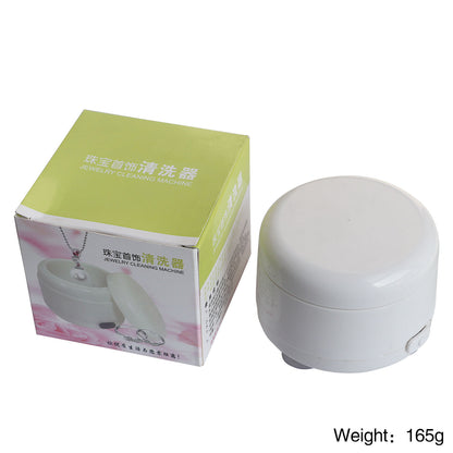 Mini Ultrasonic Cleaner Ultrasonic Jewelry for Eyeglasses Watches Dentures