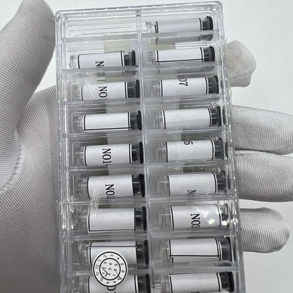 Golden luminous hour and minute watch hands set, 51-piece assortment by Watch Parts for precise timekeeping in watch repairs.