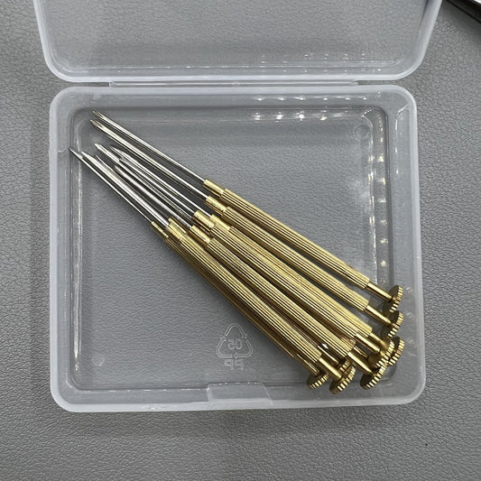 9 Stücke 0,8-1,8 mm Stahlschraubendreher Set Watch Tool