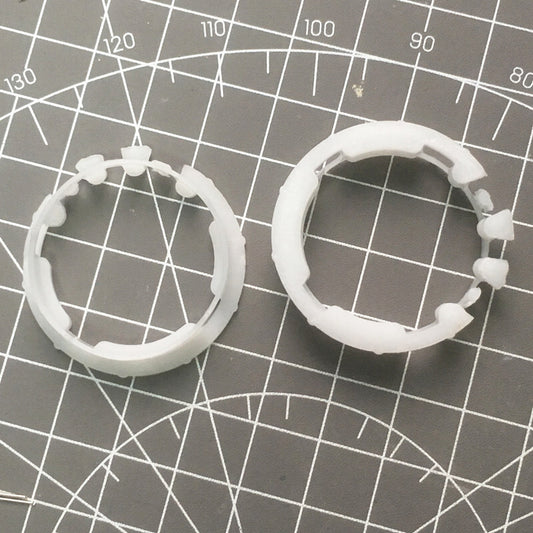 7.6mm plastic spacer ring cushion mount for ETA 2824/2836/2846 watch movements, precision fit.