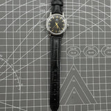 32mm Taihang Manual Mechanical Watch 17 Jews Black Dial Golden Nail