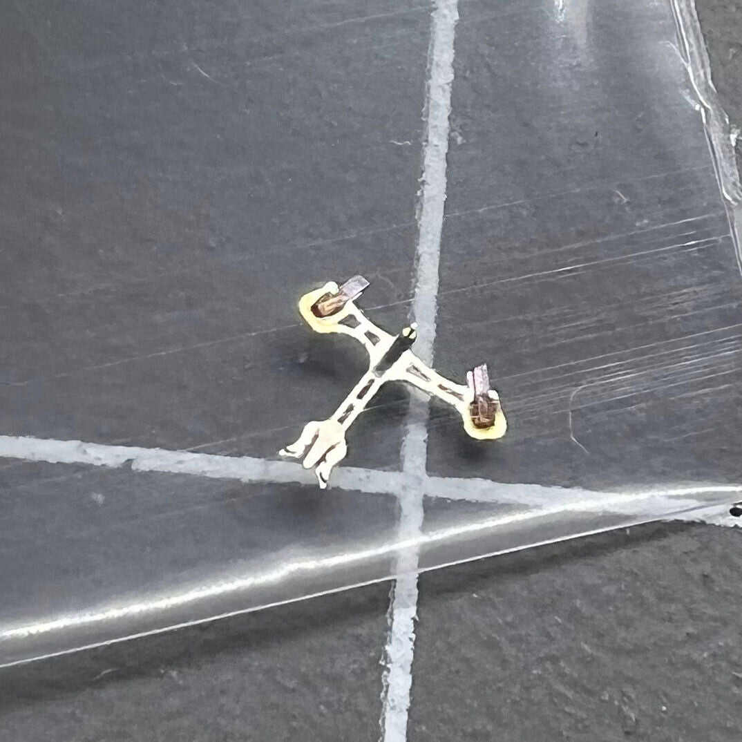 Generic pallet fork and escape wheel set for NH35 NH36 watch movement, precision components for accurate timekeeping.