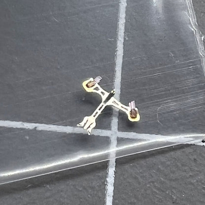 Generic pallet fork and escape wheel set for NH35 NH36 watch movement, precision components for accurate timekeeping.