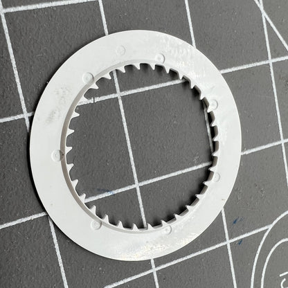 Blue font date disk with white background for NH36/NH35 watch movement, date displayed at 3 o?clock position by Seiko.