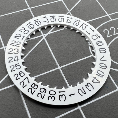 Reversal Nunmber Date Disk Wheel Date Wheel for NH35 NH36 Date At 9 Movement