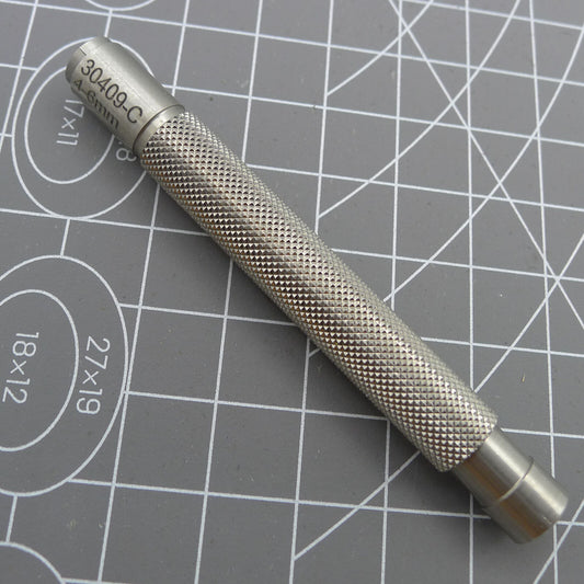 Stainless Steel 30409 watch crown winder tool, adjustable 2.0-11.0mm, precise watch repair accessory.