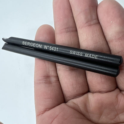 Bergeon 5431 watch hand levers 3mm for precise hand removal during watch repairs and maintenance