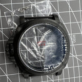 44mm 316L Black Sapphire Glass Watch Case for Seagull ST3600/ST3621/ETA6497/6498