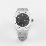 41mm Men's Mechanical Stainless Steel Watch Case + NH35 Movement Sapphire Glass