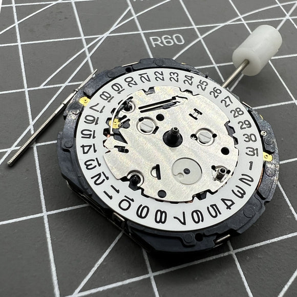 Orient KFB00 Japan Made Quartz Watch Movement Date At 3 White Disk Replacement