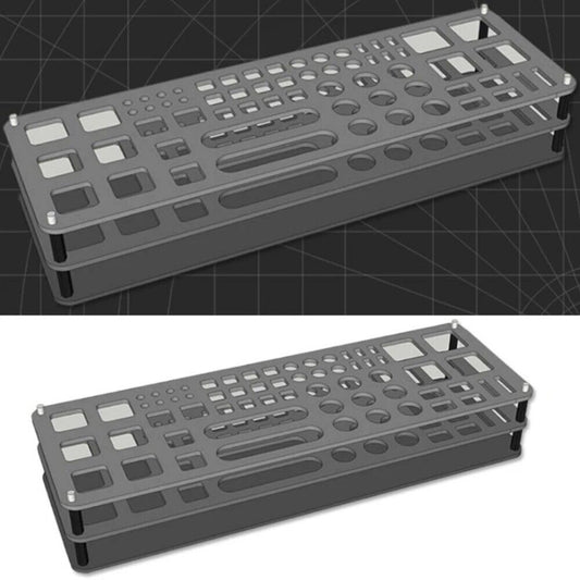 Multi-functional tool stand, perfect for organizing screwdrivers and storage racks efficiently.