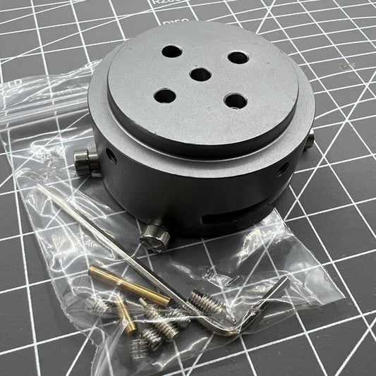 7750-53 standard watch movement holder securely fitting ETA 7750 for precise repairs and assembly.