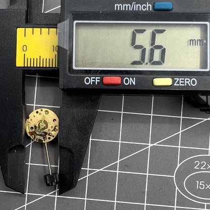 Swiss ETA E01.001 quartz watch movement with precision 2-hand design for reliable timekeeping by ETA.