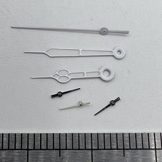 16mm Uhr Hände Weiß Trim Grün Leuchtende für Miyota OS10 OS20 OS60 OS80
