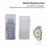 OMEGA Watch Back Case Cover Opener Remover with 2 Screwdrivers Portable Non Slip