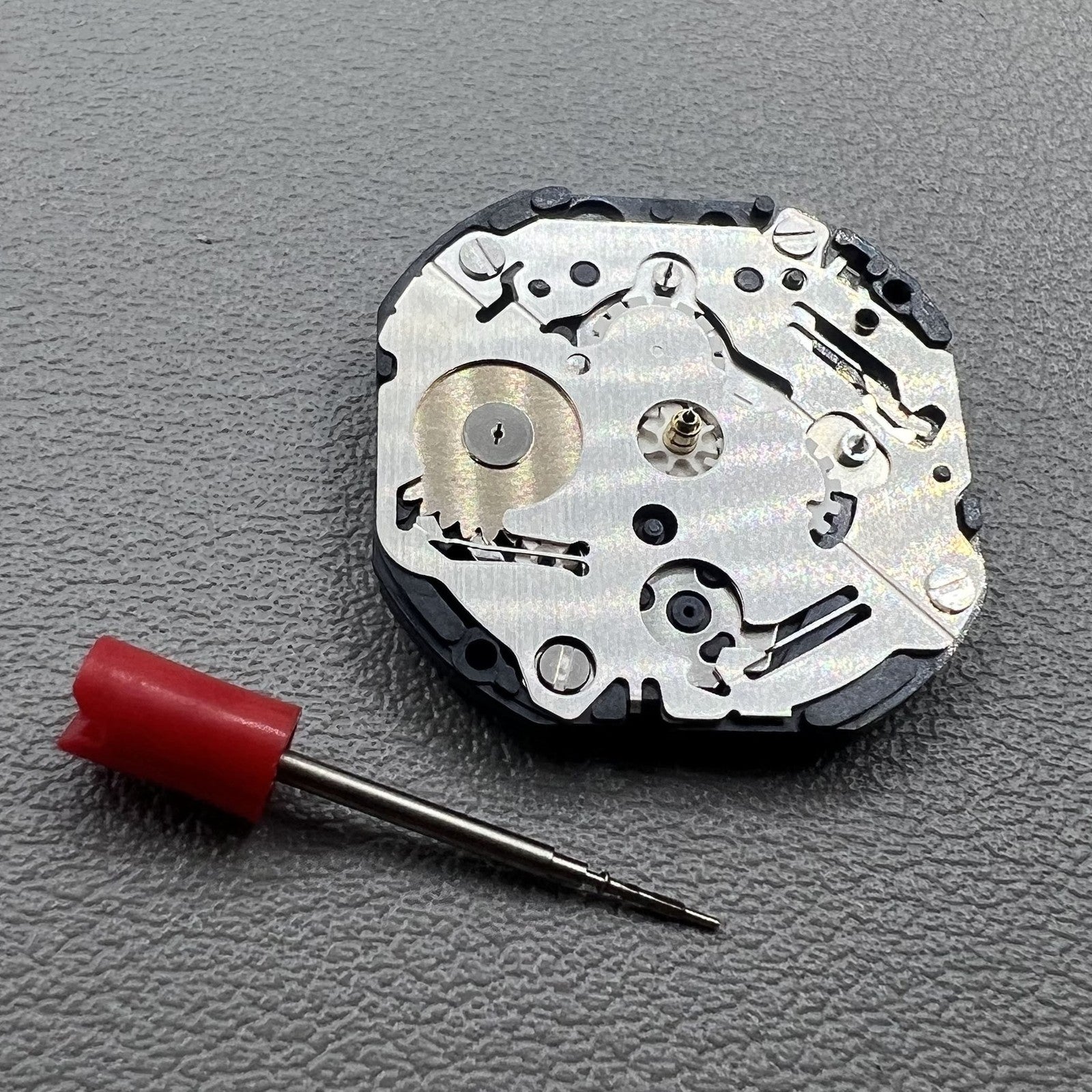 Seiko 5Y19A quartz movement replacement part, original Japanese precision component for watch repair.
