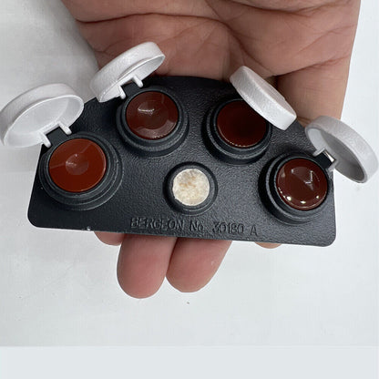 Bergeon 30180-A die-cast oiler stand holding precision watch oil for expert watchmaking lubrication.