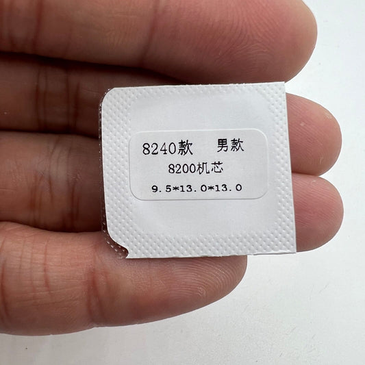 13 mm 3 Zeiger, grün leuchtend, Herrenuhrzeiger-Set für Miyota 8200 Uhrwerk 8240 